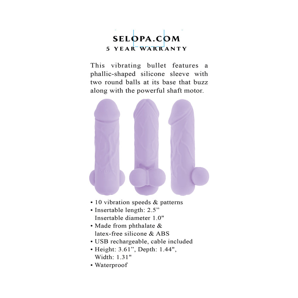 SELOPA BALLSY BULLET PURPLE