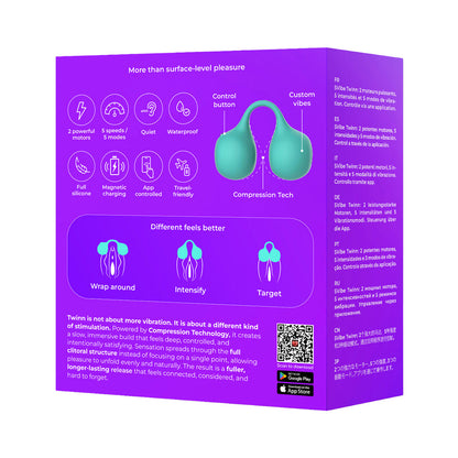 SVIBE - SNAIL TWINN FINGER VIBRATOR TIFFANY (APP-ENABLED)