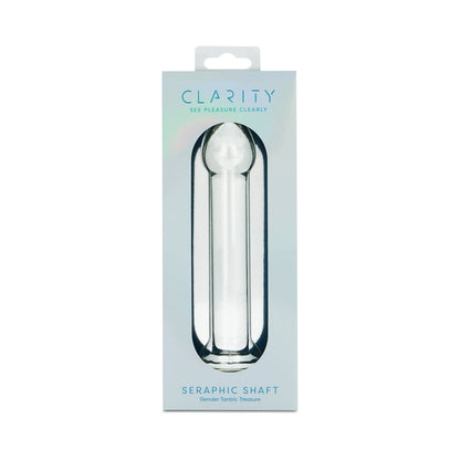 CLARITY SERAPHIC SHAFT GLASS DILDO