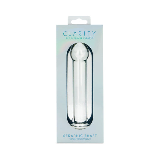 CREATIVE CONCEPTIONS - CLARITY SERAPHIC SHAFT GLASS DILDO