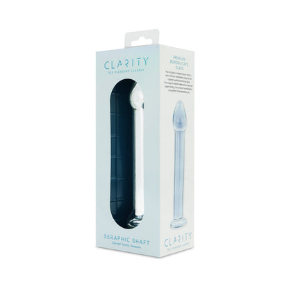 CREATIVE CONCEPTIONS - CLARITY SERAPHIC SHAFT GLASS DILDO