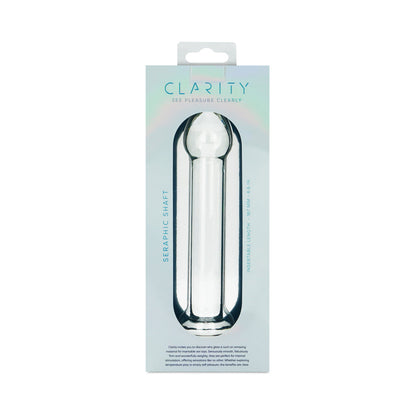 CLARITY SERAPHIC SHAFT GLASS DILDO