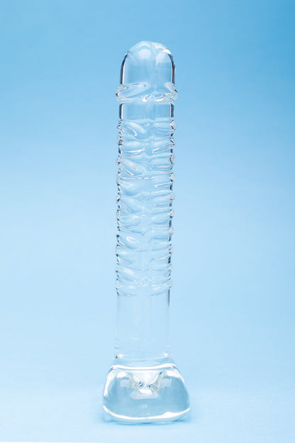 CLARITY SERAPHIC SERENADE GLASS DILDO
