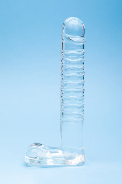 CLARITY SERAPHIC SERENADE GLASS DILDO