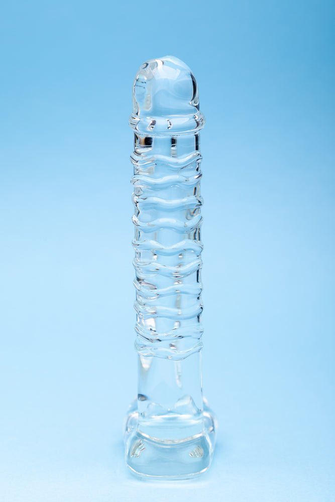 CLARITY SERAPHIC SERENADE GLASS DILDO