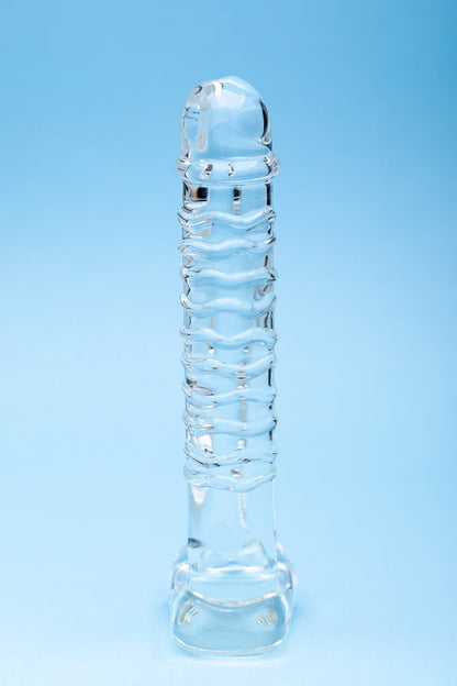 CLARITY SERAPHIC SERENADE GLASS DILDO