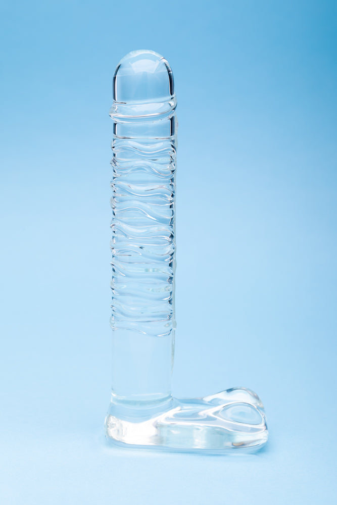 CLARITY SERAPHIC SERENADE GLASS DILDO