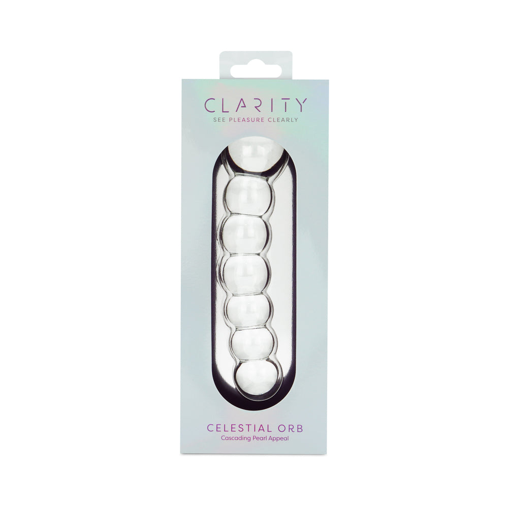 CREATIVE CONCEPTIONS - CLARITY CELESTIAL ORB GLASS DILDO