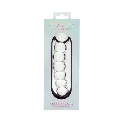 CREATIVE CONCEPTIONS - CLARITY CELESTIAL ORB GLASS DILDO