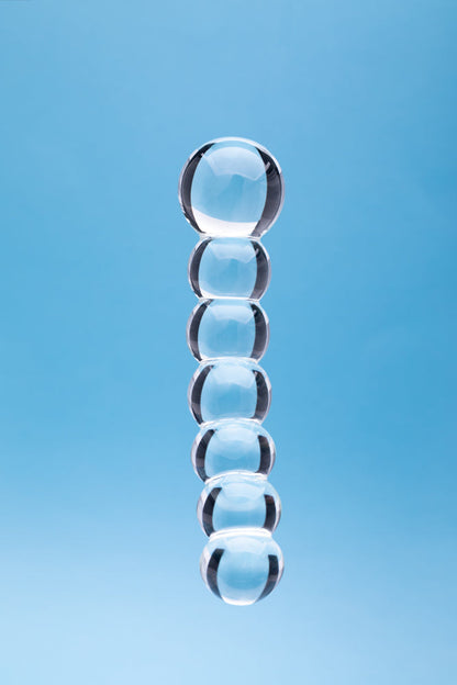 CLARITY CELESTIAL ORB GLASS DILDO