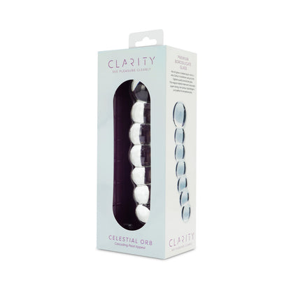 CREATIVE CONCEPTIONS - CLARITY CELESTIAL ORB GLASS DILDO