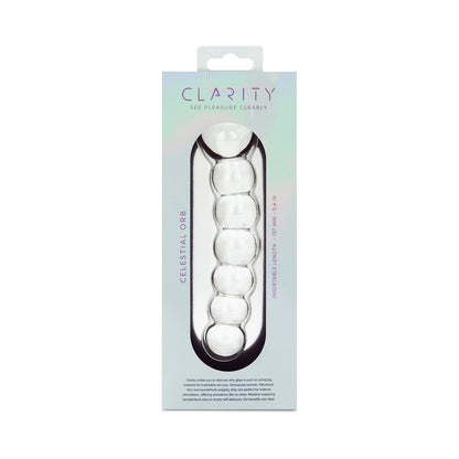 CLARITY CELESTIAL ORB GLASS DILDO