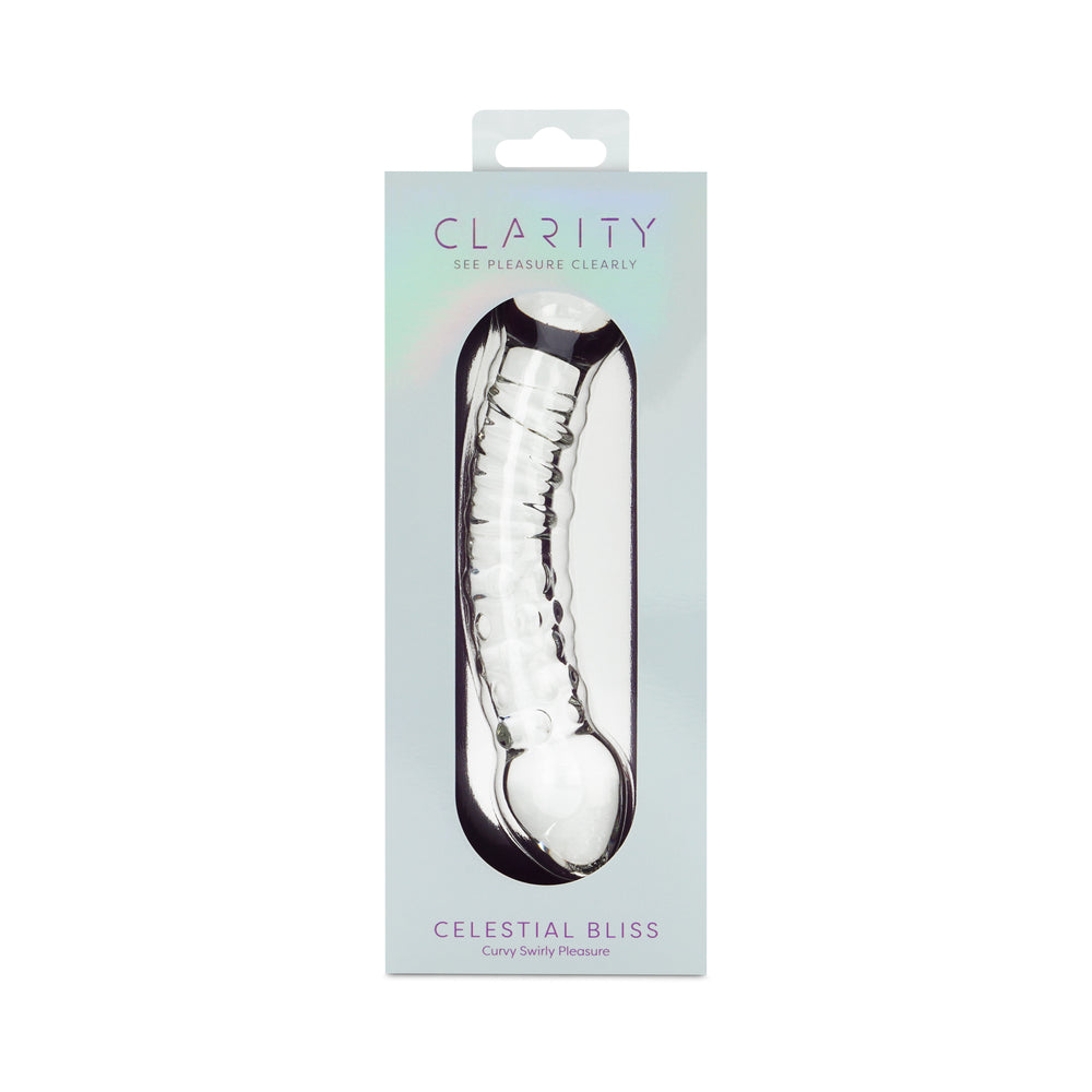 CREATIVE CONCEPTIONS - CLARITY CELESTIAL BLISS GLASS DILDO