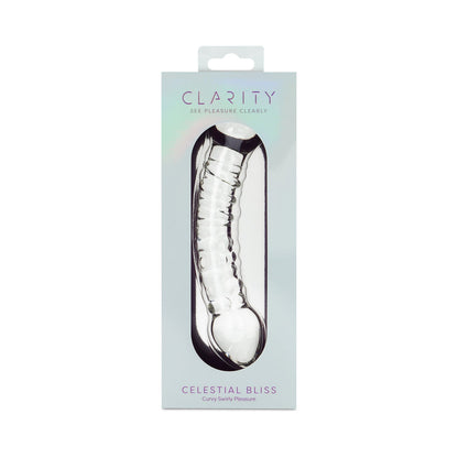 CLARITY CELESTIAL BLISS GLASS DILDO