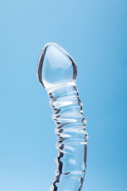 CLARITY CELESTIAL BLISS GLASS DILDO