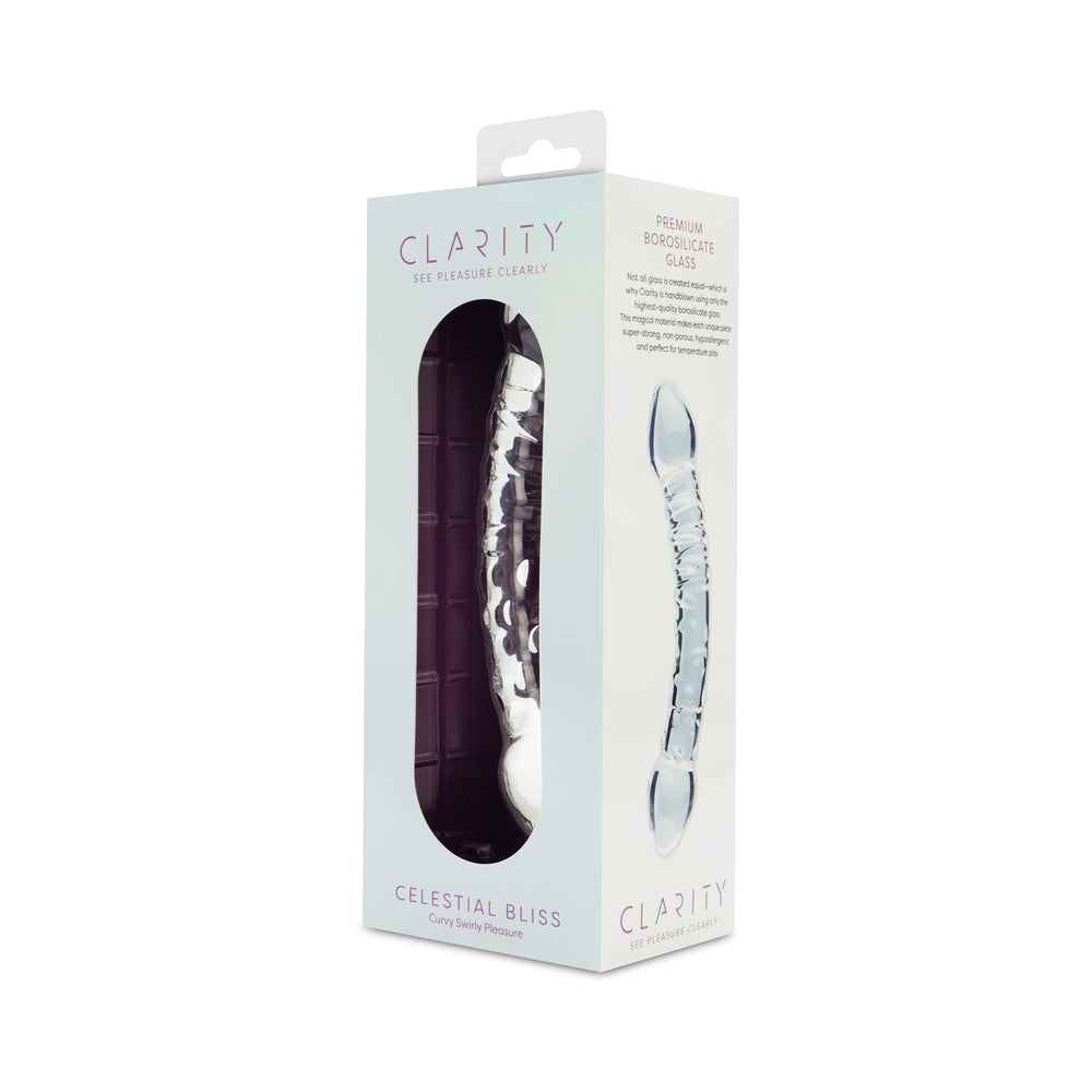 CLARITY CELESTIAL BLISS GLASS DILDO