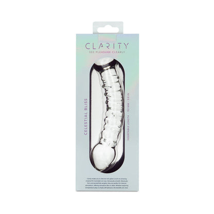 CLARITY CELESTIAL BLISS GLASS DILDO