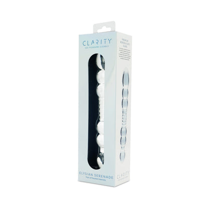 CLARITY ELYSIAN SERENADE GLASS DILDO