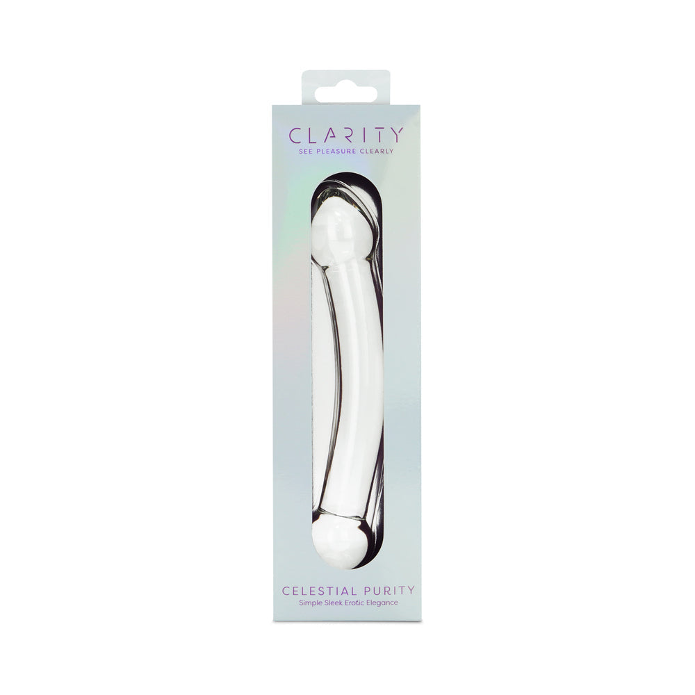 CREATIVE CONCEPTIONS - CLARITY CELESTIAL PURITY GLASS DILDO