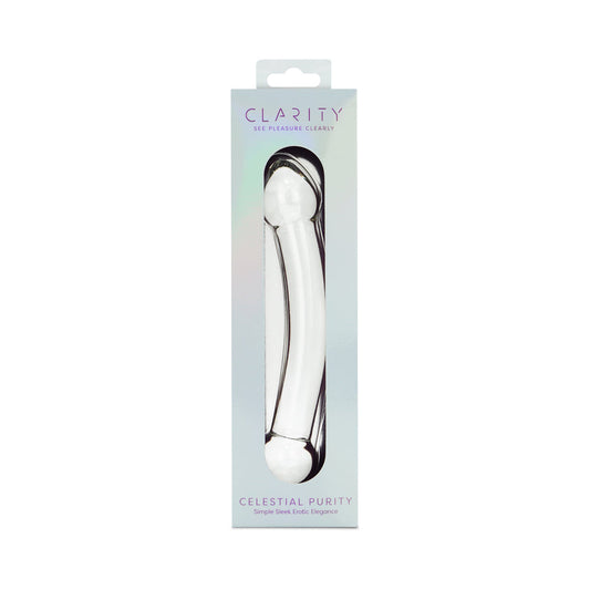 CREATIVE CONCEPTIONS - CLARITY CELESTIAL PURITY GLASS DILDO