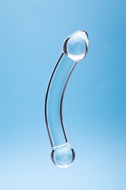 CLARITY CELESTIAL PURITY GLASS DILDO