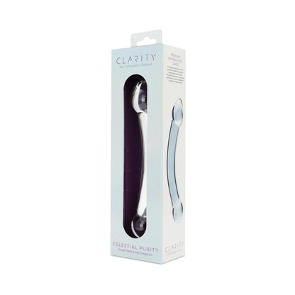 CLARITY CELESTIAL PURITY GLASS DILDO