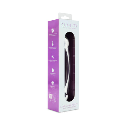 CLARITY CELESTIAL PURITY GLASS DILDO
