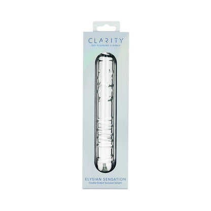 CREATIVE CONCEPTIONS - CLARITY ELYSIAN SENSATION GLASS DILDO