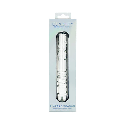 CREATIVE CONCEPTIONS - CLARITY ELYSIAN SENSATION GLASS DILDO