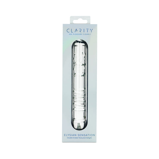 CREATIVE CONCEPTIONS - CLARITY ELYSIAN SENSATION GLASS DILDO