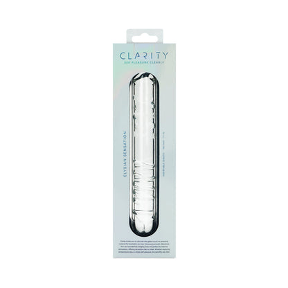 CLARITY ELYSIAN SENSATION GLASS DILDO