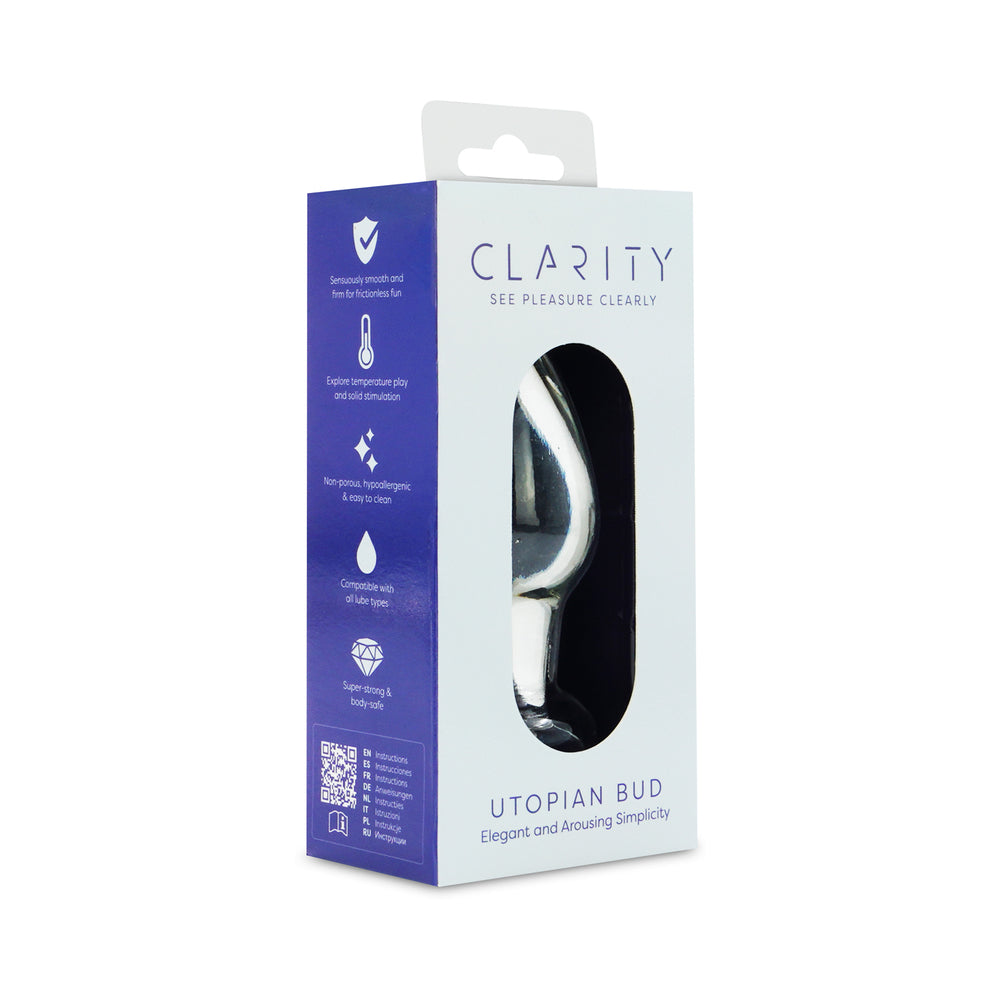 CLARITY UTOPIAN BUD GLASS PLUG