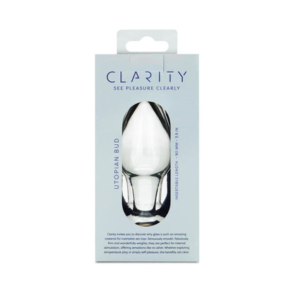 CLARITY UTOPIAN BUD GLASS PLUG