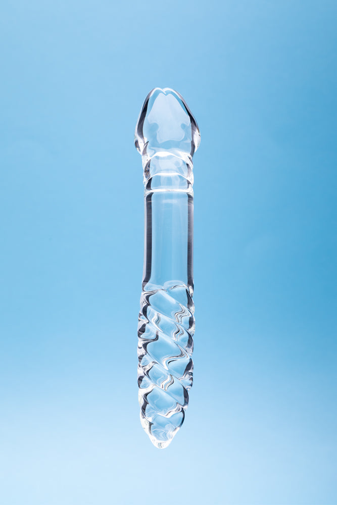 CLARITY CELESTIAL DESIRE GLASS DILDO