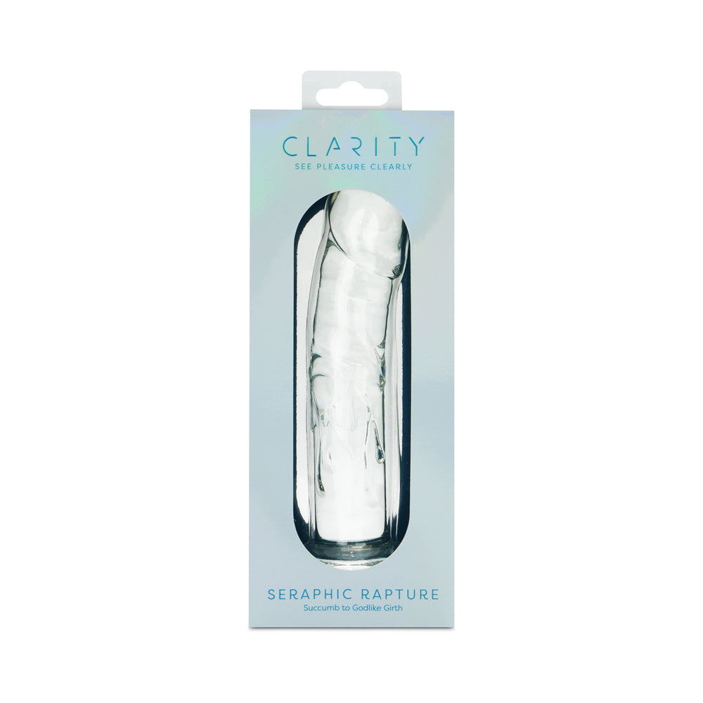 CLARITY SERAPHIC RAPTURE GLASS DILDO