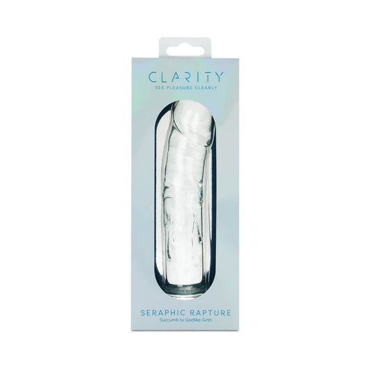 CLARITY SERAPHIC RAPTURE GLASS DILDO