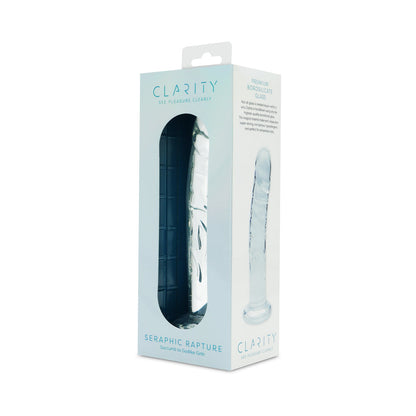 CLARITY SERAPHIC RAPTURE GLASS DILDO
