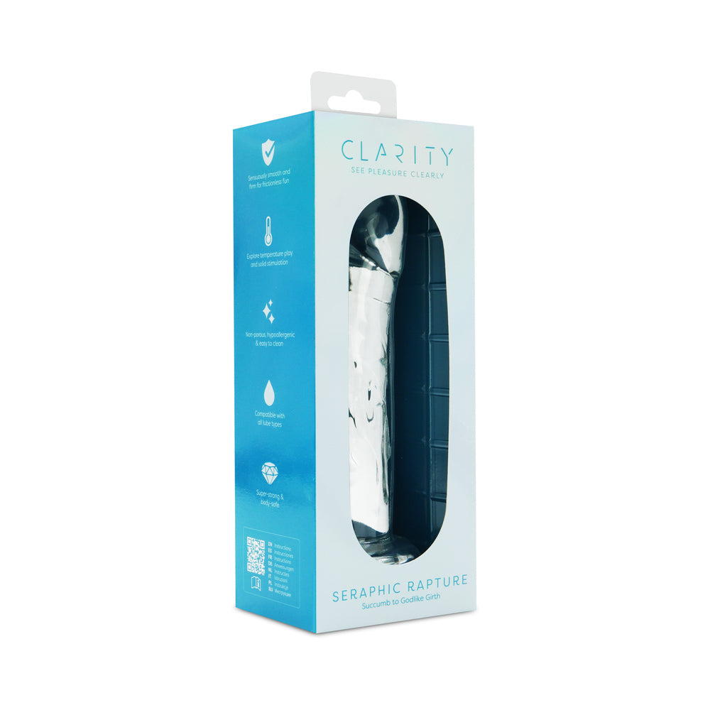 CLARITY SERAPHIC RAPTURE GLASS DILDO