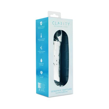 CLARITY SERAPHIC RAPTURE GLASS DILDO