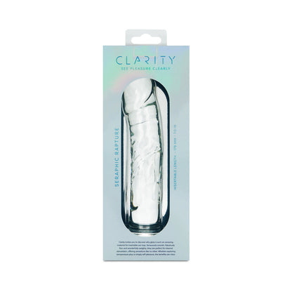 CREATIVE CONCEPTIONS - CLARITY SERAPHIC RAPTURE GLASS DILDO
