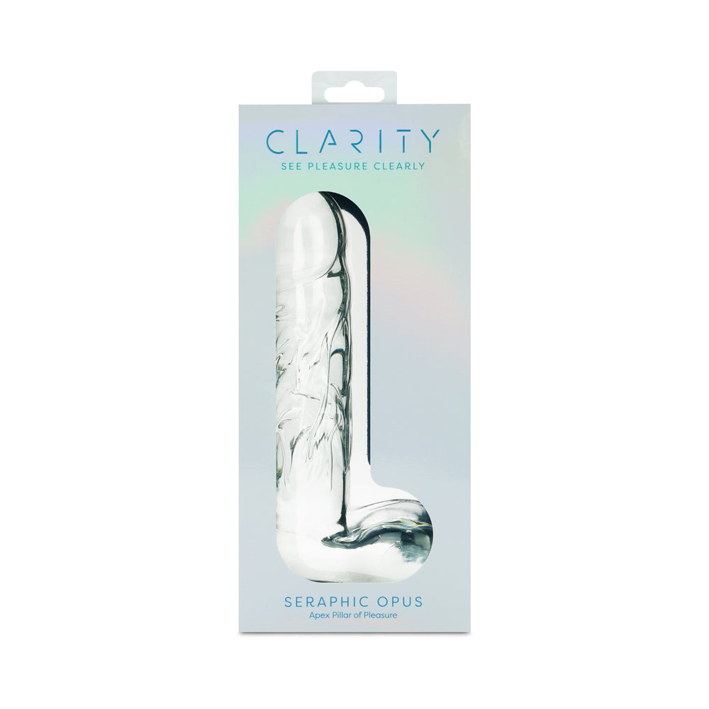 CREATIVE CONCEPTIONS - CLARITY SERAPHIC OPUS GLASS DILDO