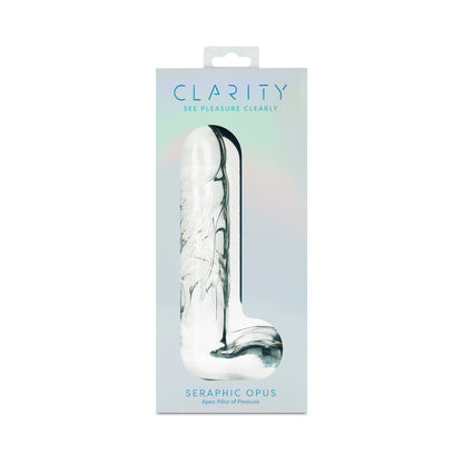 CREATIVE CONCEPTIONS - CLARITY SERAPHIC OPUS GLASS DILDO