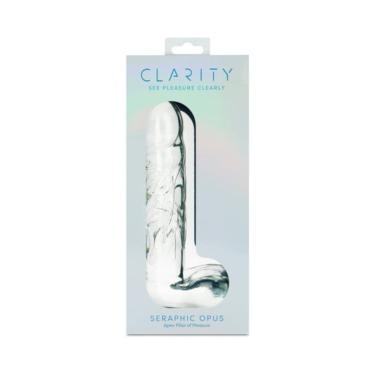 CREATIVE CONCEPTIONS - CLARITY SERAPHIC OPUS GLASS DILDO
