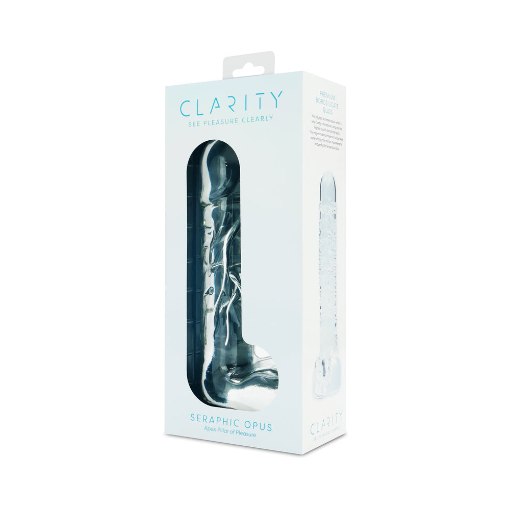 CREATIVE CONCEPTIONS - CLARITY SERAPHIC OPUS GLASS DILDO