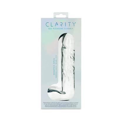 CREATIVE CONCEPTIONS - CLARITY SERAPHIC OPUS GLASS DILDO