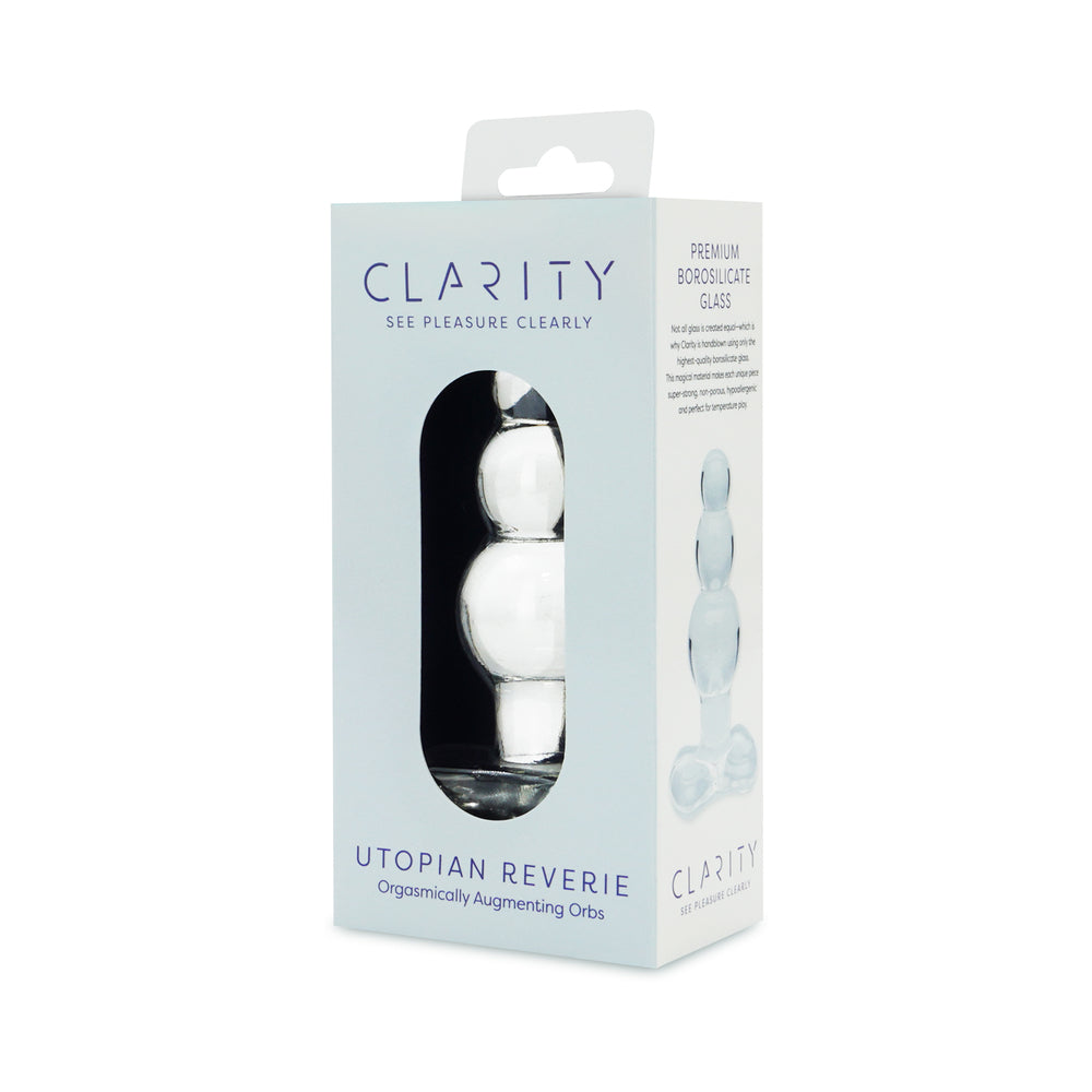 CLARITY UTOPIAN REVERIE GLASS DILDO