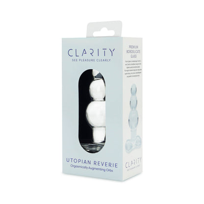 CLARITY UTOPIAN REVERIE GLASS DILDO
