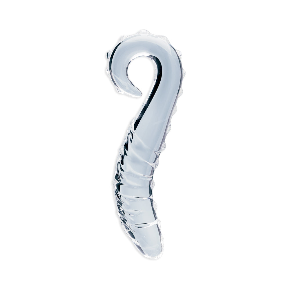 CLARITY HERA''S TEMPEST GLASS DILDO