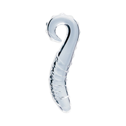 CLARITY HERA''S TEMPEST GLASS DILDO
