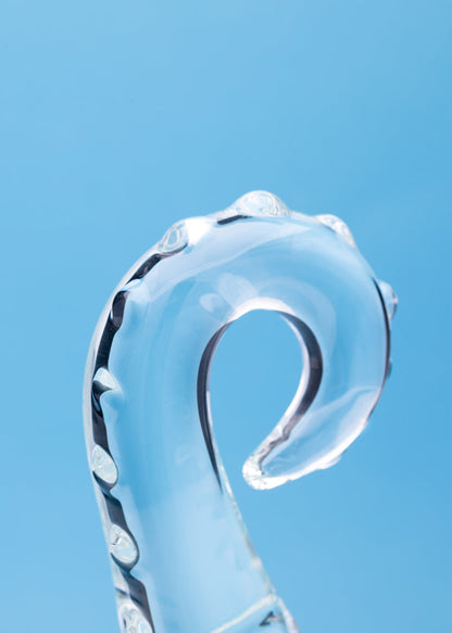 CREATIVE CONCEPTIONS - CLARITY HERA''S TEMPEST GLASS DILDO
